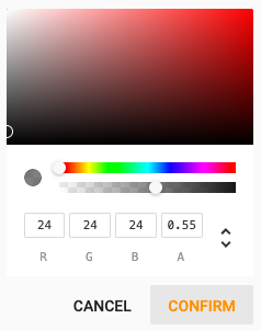 In-App Message Template - Color Picker