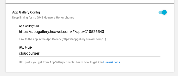 Huawei Config