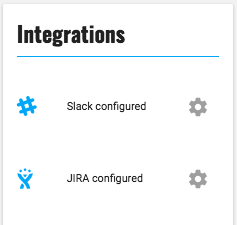 Jira integration configured